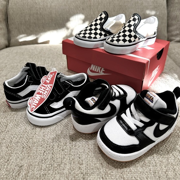 Nike Other - BRAND NEW 3 pairs of baby/ toddler shoes. Nike & Vans.